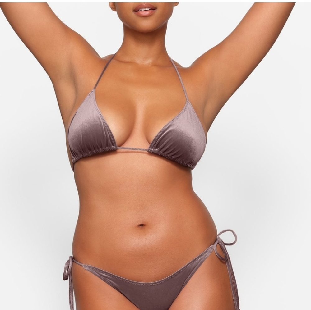 SKIMS Purple Bikini Swimwear